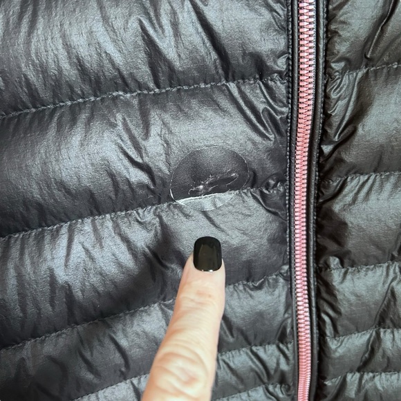 Cotopaxi Fuego Hooded 800 Fill Down Jacket WS Women's Small Black Rose Gold Zip - Picture 4 of 11